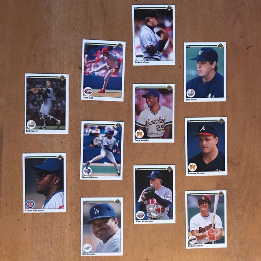 1990 Upper Deck cards (lot of 11) - Picture 2 of 7